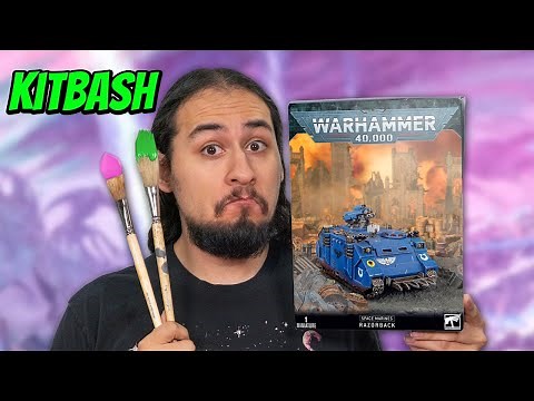 Building a Warhammer 40k Rhino for My Nemesis!!!