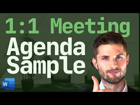 Free 1:1 Meeting Agenda Sample + 5 Practical & Proven Tips