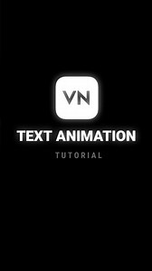 Text Animation Tutorial in VN Editor 🔥 | Easy Tutorial #Shorts #vnvideoeditor #vneditor