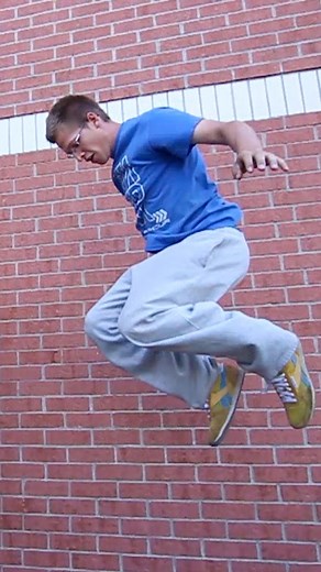 4.2M views · 10K reactions | Parkour Couch Fail Redemption 8 years later #parkour #fail #failarmy #mattlarose #challenge #couchguy #redemption #flip | Matt Larose | Facebook