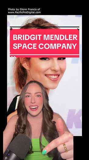 Doctor Lawyer CEO Mother Bridgit Mendler started a space company #space #astronomy #satellite #nasa