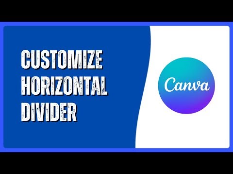 How to Customize a Horizontal Divider in Canva Docs