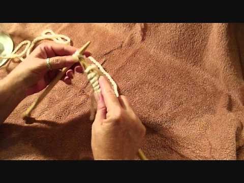 Knitting - knit stitch after cast on