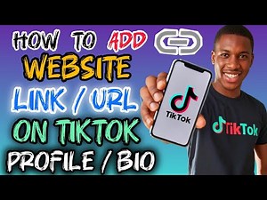 How to Add Clickable Website Link/URL to Your Tiktok Profile | How to add URL on TikTok Profile Bio