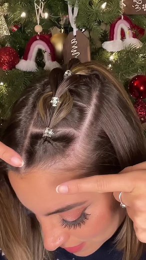Episode 1 | ✨Christmas Hairstyles ✨ #hairstyle #hairtutorial #christmashairstyles #peinadosfaciles