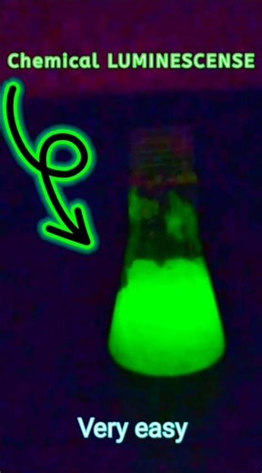 chemical glow light experiment #ytshorts #shortsfeed #shortsfeed #experiment