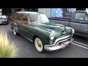 1949 Oldsmobile 88 Woody Wagon test drive at Laguna Classic Cars