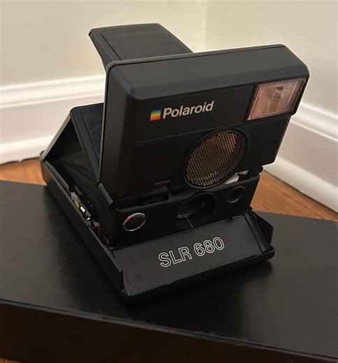 Polaroid SLR 680 Autofocus Land Camera - TESTED Works! - Etsy