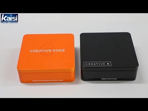 Custom Square Tin Boxes – Made Just for You! 🎁