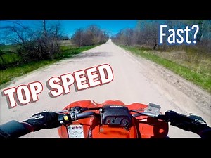 2004 Honda 250ex TOP SPEED! (GPS)