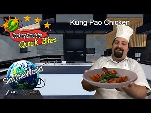 How to Make FIVE STAR Kung Pao Chicken - Cooking Simulator Quick Bites
