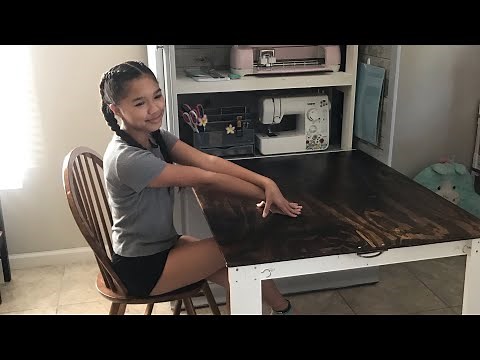 DIY: Armoire Upgrade & Craft Center Project overview