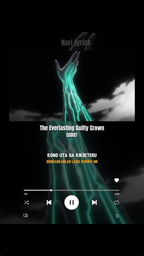 EGOIST - The Everlasting Guilty Crown | Guilty crown op 2 #everlasting #egoist #anime #guiltycrown #japansong #lyrics #fyp #fypシ