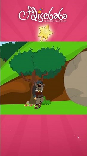 Alí Babá y los Cuarenta Ladrones #shorts #cuentos #cuentosparaniños #spanishfairytales