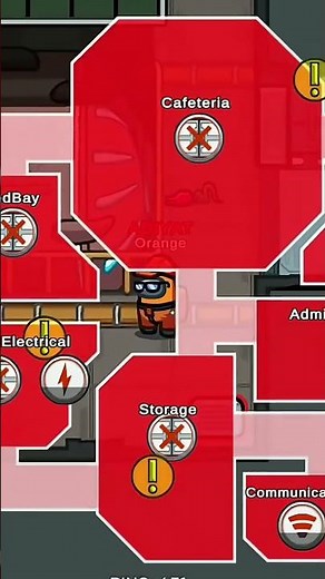 Part-35/ Among Us Imposter Gameplay- (Re-Upload)// #shorts