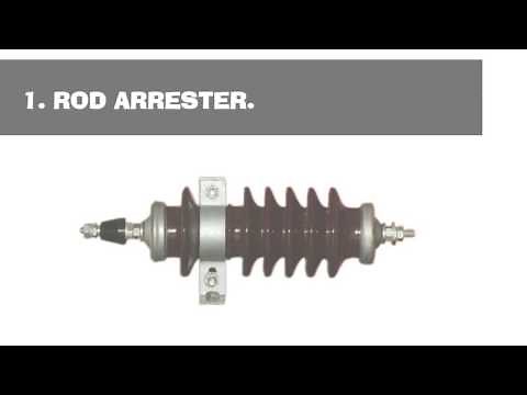 Types of lightning arrestor in power system