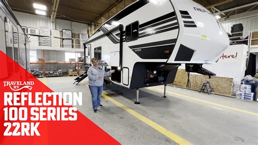 ✨ Say hello to the Grand Design Reflection 100 22RK. Join Tammy, as she takes you on a tour of this fabulous fifth wheel. 5️⃣ Tailored for those who seek both adventure and luxury, this RV could be your perfect partner for journeys both near and far. 🗺️ Come see a Grand Design Reflection 100 Series today at Traveland RV. For more information, check out our website using the link below: ⬇️ 🔗 https://ow.ly/TP6M50XkCsp 🚐 STK: 37356 #travelandrv #tlrv #rvlife #RV #recreationalvehicle #traveltrail