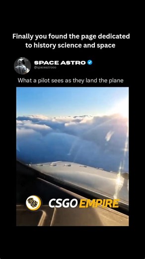Space Astro on Instagram: "Follow @spaceastrooo for more such content As a pilot prepares to land the plane, their view from the cockpit is a dynamic and focused scene. They see the runway stretching out ahead, framed by a complex array of lights that guide the descent, especially vivid during night or low-visibility conditions. The surrounding landscape—whether city lights, coastline, or open fields—quickly draws nearer. Inside the cockpit, their attention remains fixed on the instrument panel,