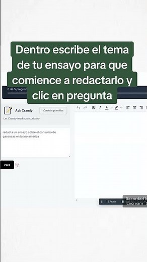 Haz tu ensayo así en poco tiempo 🤯✨