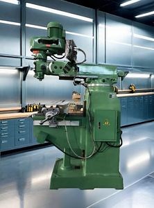 [Hot Item] Advanced DRO 5HP Vertical Milling Machine with Custom Features