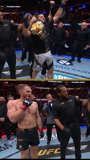 715K views · 17K reactions | Two-division champ! Welcome to the history books,  Islam Makhachev! #VeChain #UFC322 | UFC | Facebook