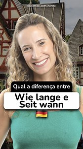 Você também confunde wie lange e seit wann? Aqui vai o jeito mais simples de entender: 🇩🇪 WIE LANGE = por quanto tempo Duração. Ex.: Wie lange lernst du Deutsch? ( → Por quanto tempo você estuda alemão?) 🇩🇪 SEIT WANN = desde quando Ponto inicial no tempo. Ex.: Seit wann lernst du Deutsch? ( → Desde quando você estuda alemão?) A resposta pode até ser a mesma… mas a pergunta muda! Quer aprender alemão de forma leve, prática e SEM confusão? Já segue @alemao_com_hanna para aprender todos os dias