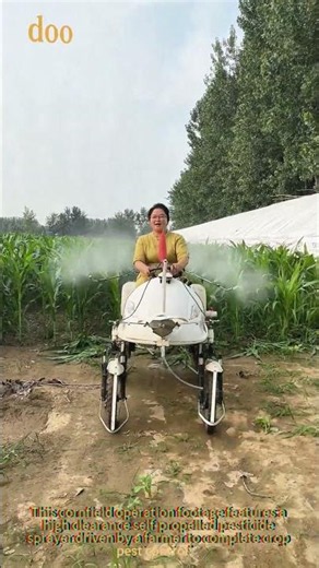 High Clearance Self-Propelled Sprayer, Farm Pesticide Spraying Machine For Corn Fields