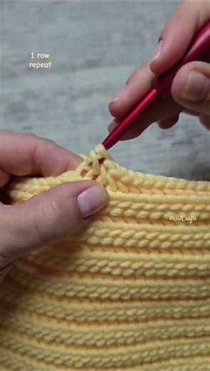 BLO Slip Stitch 1 Row Repeat Crochet Pattern | Crochet Stitches #crochettutorial #easycrochet