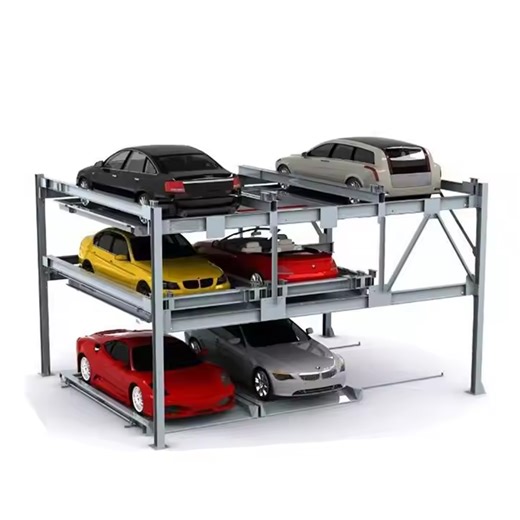 Advanced Automated Robot Parking Stacker System Advanced Sliding Car Parking Management System