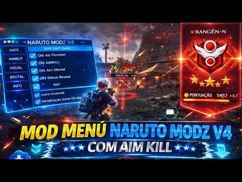 MOD MENÚ COM AIM KILL 😱ALL SEVER TODOS OS ANDROIDS 📲 MOD APK SAFE