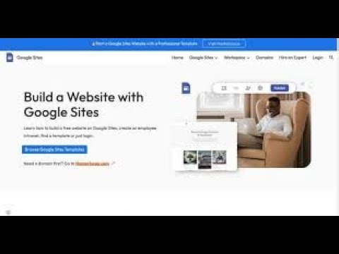 How to create site on google sites