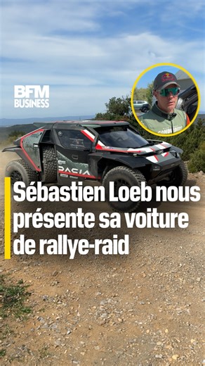 781K views · 14K reactions | Sébastien Loeb nous présente sa voiture de rallye-raid ️ Le nonuple champion du monde de rallye Sébastien Loeb s'adonne désormais au rallye-raid, dont l'épreuve la plus connue est le Dakar. Il pilote une Dacia Sandriders qu'il présente à BFM Business.  Erwan Morvan et Julien Bonnet | BFM Business | Facebook