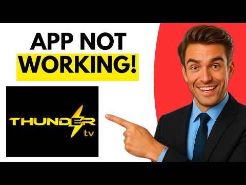 How To Fix Thunder TV Not Working (UPDATED METHOD)