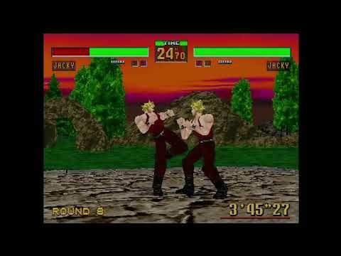 Virtua fighter 2 Saturn 30% BETA version