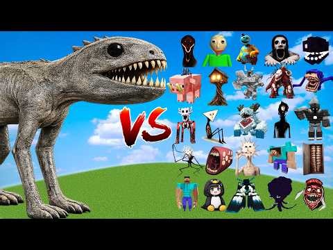 BEHEMOTH [Trevor Henderson] vs All New Minecraft Bosses | Minecraft Mob Battle