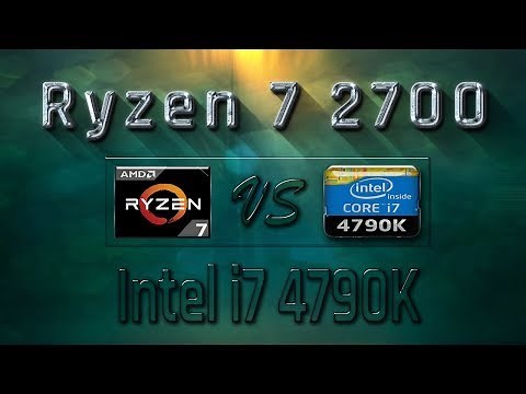 Ryzen 7 2700 vs i7 4790K Benchmarks | Gaming Tests Review & Comparison