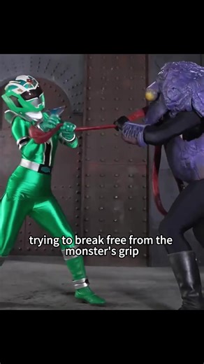 The female warrior is tormented by a long-tongued monster.#foryourpage #usa #shortdrama