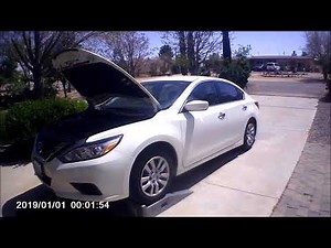 2018 Nissan Altima Oil and filter change