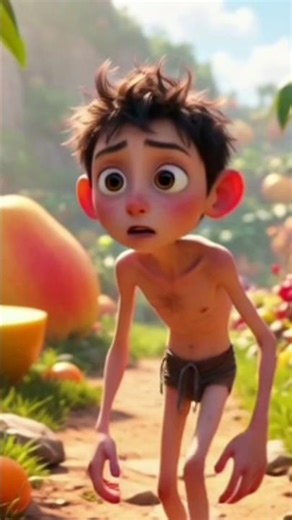 From Poor to Pure 💙 | Inspiring Cartoon Story #little boy chose cleanliness #hard work #good life