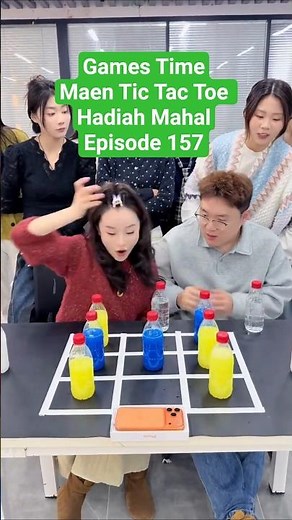 GAMES TIME TIC TAC TOE HADIAH MAHAL EPISODE 157 #shorts #shortvideo #viralvideo #challenge #games