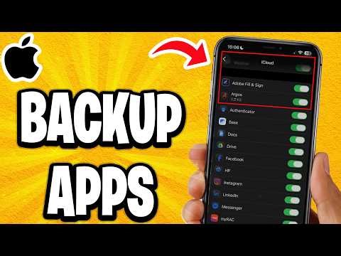 How To Backup Apps On iPhone
