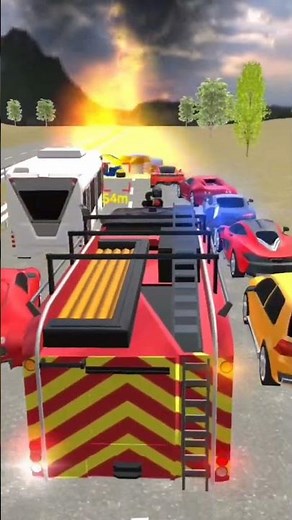 Fire Truck City Rescue Simulator - Ambulance Driving 3D US Emergency 911 : Android Gameplay #7