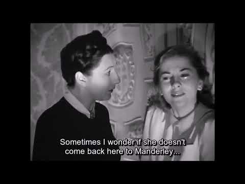 Rebecca (1940) - Joan Fontaine and Judith Anderson - Stunning performance