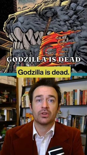 GODZILLA'S DEAD!? #godzilla #shorts #comics #reaction #react #funny #trending #memes #fyp #youtube