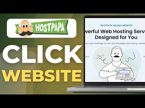 How To Click My Website and SQL on HostPapa (Database Connection) | Quick Tutorial