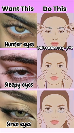Hunter Eyes 👀 Sleepy Eyes 😴 Siren Eyes 🔥 Ultimate Eye Glow Up ✨