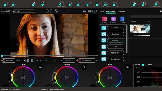人工智能调色 colourlab AI pr