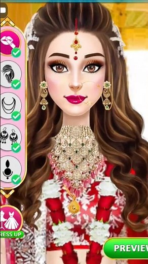 Indian Wedding Dressup Game. Where there is love, there is life ❤️ Indian Bride Makeover Style Game