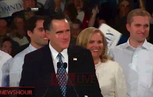 Romney Evokes Israel in Speech