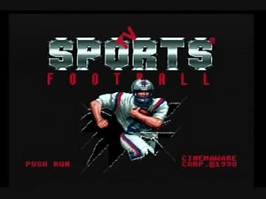 PCエンジン　TVスポーツ・フットボール